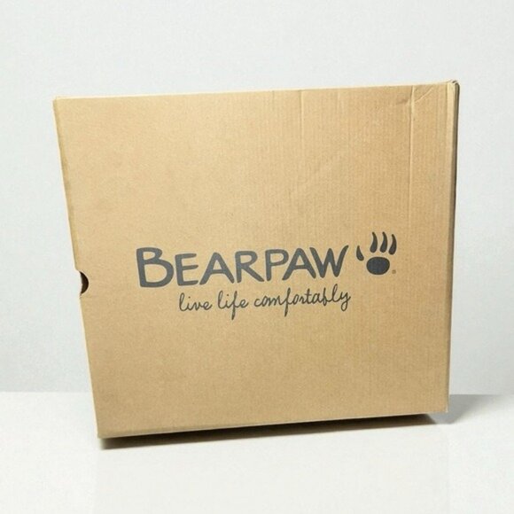 🌻NEW w/Box Bearpaw Cheryl Women’s Black/Gray Suede Mid-Calf Winter Boots Size 7 - Picture 10 of 11